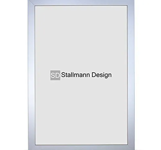 Stallmann Design, cornice “New Modern”, 10 x 15 cm, colore bianco, din A4 e 60 altri forma...