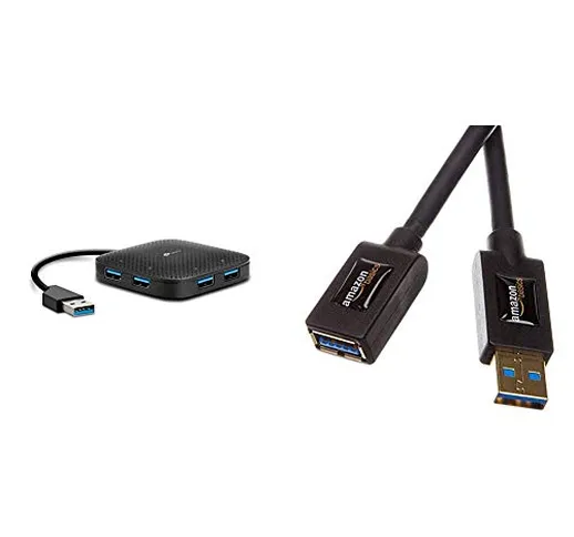 TP-Link Hub USB 3.0 4 Porte per Trasferimento Dati - Multipresa USB Portatile, Ultra Compa...