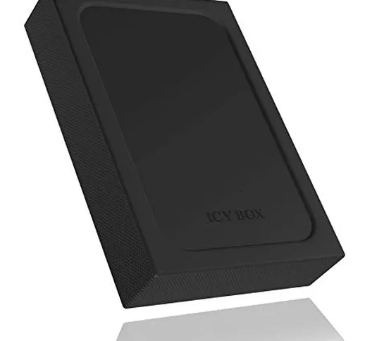 ICY BOX IB-256WP - Custodia esterna con interruttore di protezione da scrittura, per HDD/S...