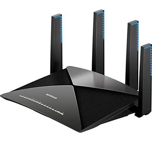 Netgear R9000 Nighthawk X10 Smart Router WiFi, Tri-band AD7200 (7.2 Gbps), Streaming Video...