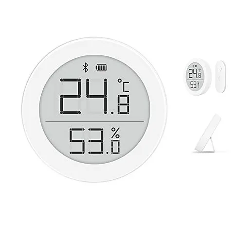 Cleargrass Rilevatore di Temperatura e umidità Bluetooth ad Alta precisione Versione H, Ba...