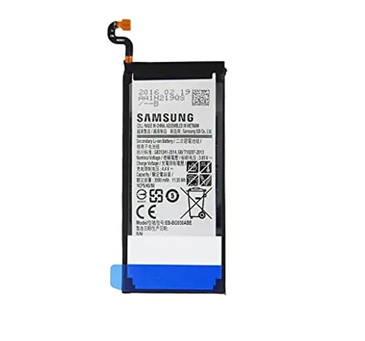 Batteria per Samsung Galaxy S7 – Batteria di ricambio agli ioni di litio da 3000 mAh – acc...