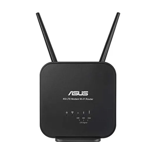 ASUS 4G N12 B1 Modem Router LTE, Velocità Internet Fino a 150Mbps, Velocità WiFi fino a 30...