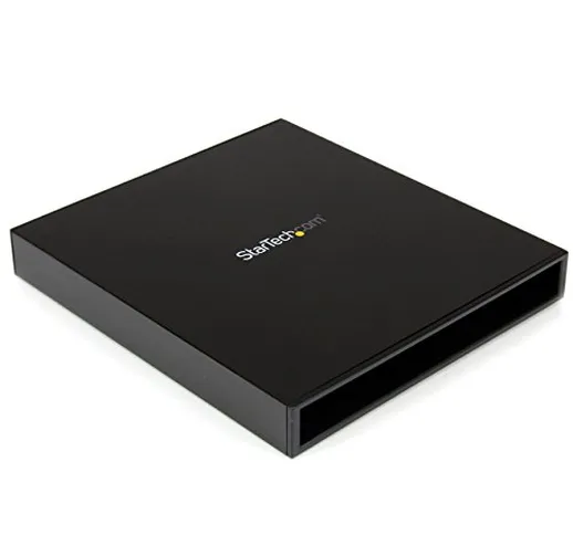 StarTech.com Box Astuccio Esterno USB3.0 a Slimline Sata per Disco Ottico Dvd Rom O Blu-Ra...
