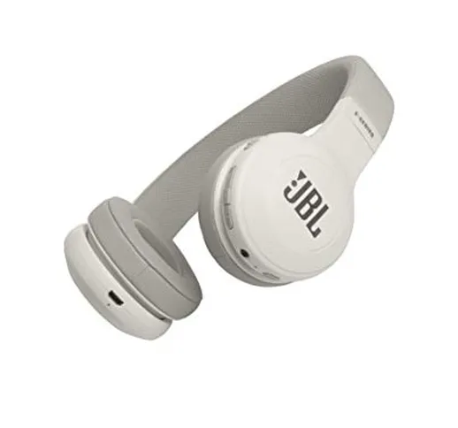 JBL E45BT Cuffie Wireless Sovraurali, Cuffie On-Ear universali Pieghevoli Bluetooth con Mi...