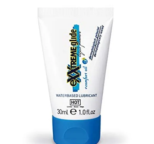 Tubo lubrificante a base di Agua Hot Exxtreme Glide 30 ml con A + Comfort Olio