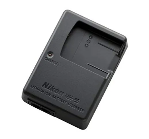 Nikon MH-65 Caricabatteria con Alimentazione CA per Batteria agli Ioni di Litio EN-EL12, N...