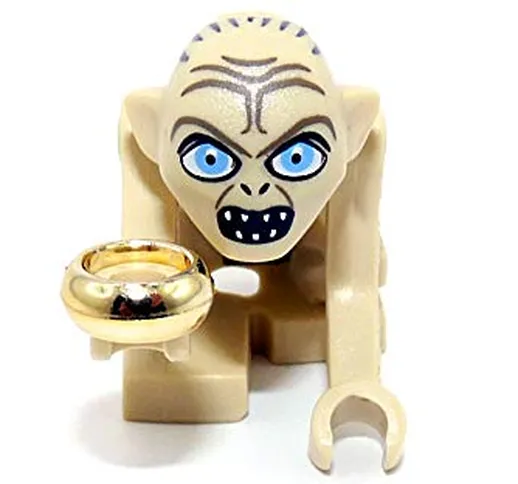 LEGO The Lord of the Rings/ The Hobbit Minifigur : Gollum with golden ring and fish (out o...