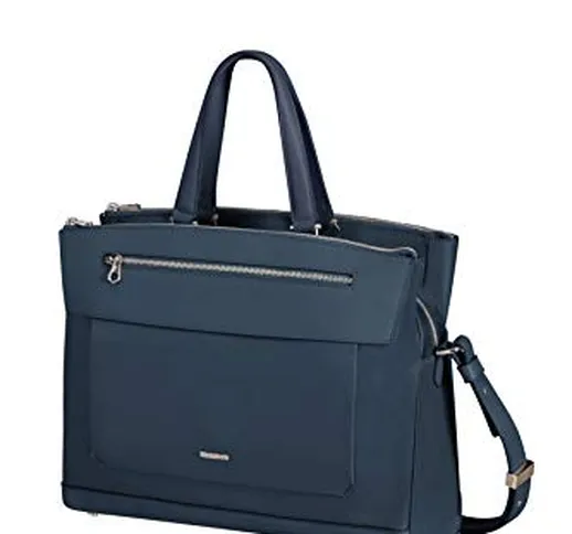 Samsonite Zalia 2.0 - 14 Pollici Cartella Porta PC, 39 cm, 14 L, Blu (Midnight Blue)