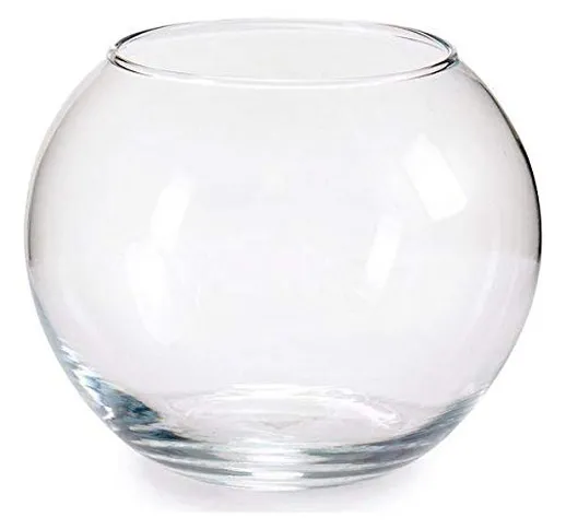 Pasabahce 43417 Globe Vaso Vetro, 12.5 cm, Trasparente