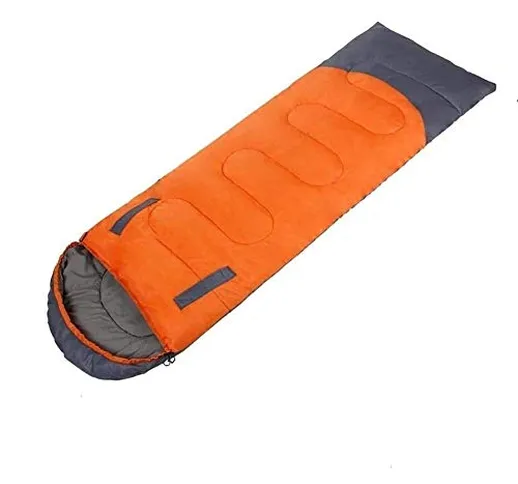 ZFFSC - Sacco a pelo Wearable con fori apribili, portatile, leggero, borsa di compressione...