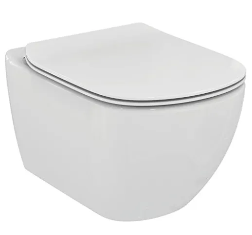 Ideal Standard serie Tesi New T3547 Vaso sospeso acquablade con sedile bianco