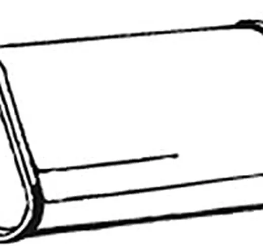 Bosal 185-339 - Silenziatore Posteriore