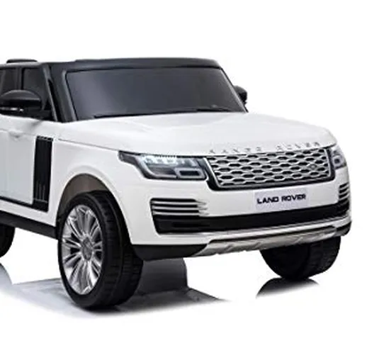 Auto Elettrica per Bambini Land Rover - Range Rover Sport HSE 12V - 2 Posti sedili in Pell...