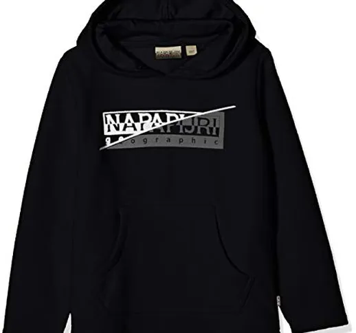 NAPAPIJRI K TAKY H Maglia di Tuta, Nero (Black 041), Taglia Produttore:12 Bambino