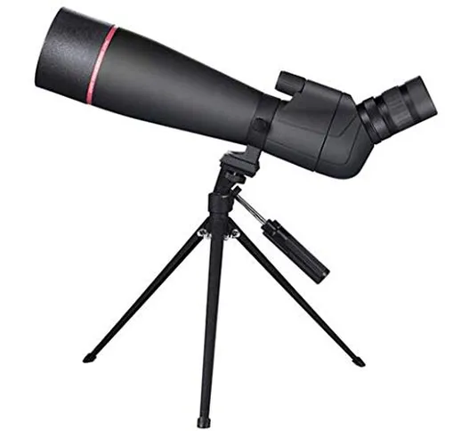 ZTYD Birdwatching 20-60x80 BAK4 cannocchiale del telescopio Zoom Impermeabile Cannocchiale...