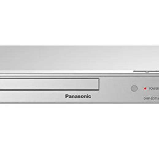 Panasonic DMP-BDT168EG, Lettore Blu-Ray, Argento