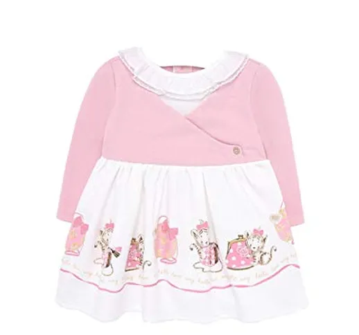 Mayoral Vestito con Ricamo Bambina, 24 Mesi (92cm), Rosa