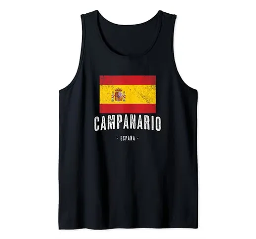 Campanario Spagna | ES Città Bandiera - Bandera - Canotta