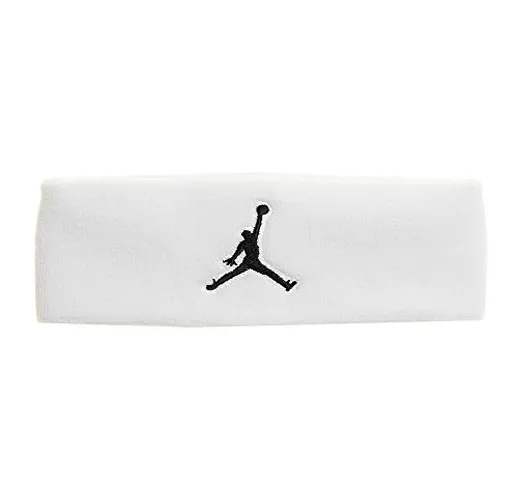 Nike Jordan, Headband Unisex, White, One Size