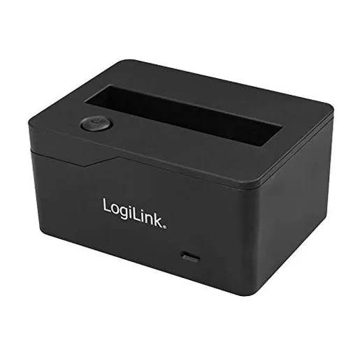 LogiLink qp0025 Quick Port USB 3.0 A SATA HDD/SSD (2,5 Pollici) Nero