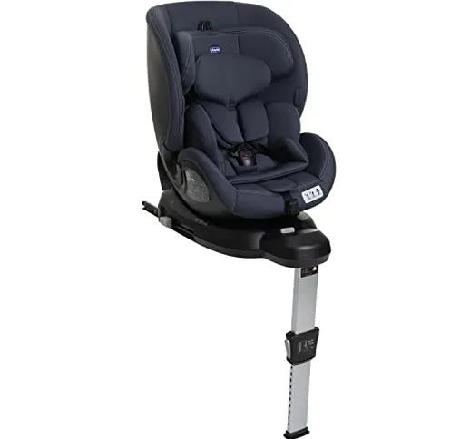 Chicco OneSeat, Seggiolino Auto Gr. 0+/1/2/3 (0-36 kg), Facile da Installare, Rotazione 36...