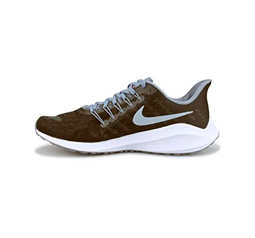 Nike Air Zoom Vomero 14, Scarpe da Atletica Leggera Uomo, Multicolore (Black/Bright Crimso...