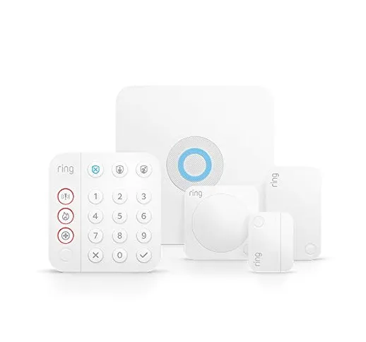Ring Alarm | Kit da 5 pezzi, da Amazon - Sistema per la sicurezza domestica con monitoragg...