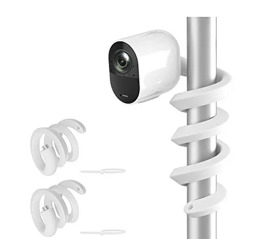 Holaca - Supporto flessibile Twist per Arlo Pro 3 Pro 4 Pro 2 EufyCam 2C EufyCam 1 e 2 Arl...