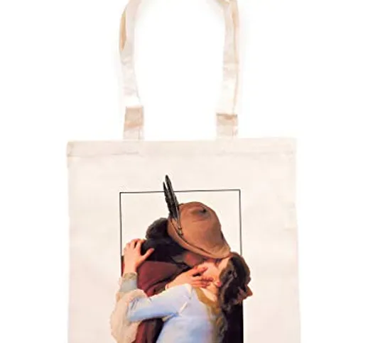 new collection Shopping Bag Il Bacio di Hayez Borsa Shopper Cotone Art Today Club