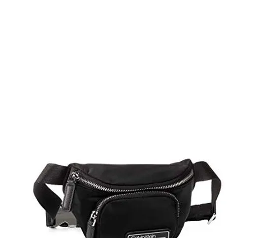 Calvin Klein Primary Mini Waistbag - Borse a tracolla Donna, Nero (Black), 1x1x1 cm (W x H...
