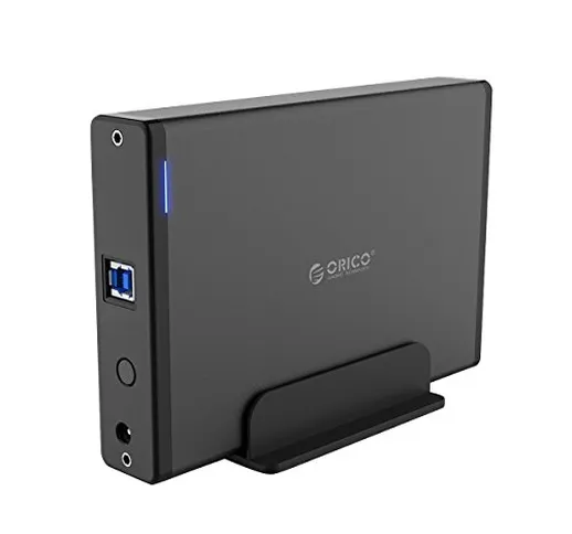 ORICO Case Esterno USB 3.0 per Hard Disk SATA I/II/III da 3,5" (8,89 cm), UASP per SATA II...