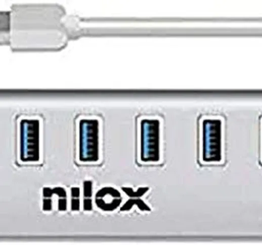Nilox HUB USB 7 Porte 3.0
