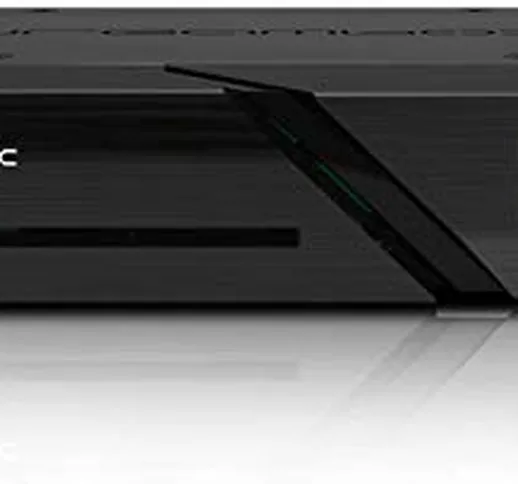 Dreambox - Ricevitore Two Ultra HD BT 2X DVB-S2X MIS, 4K, 2160p, E2 Linux Dual Wi-Fi H.265...