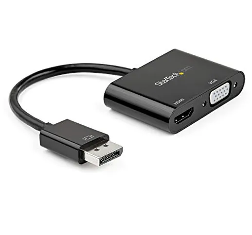StarTech.com Adattatore DisplayPort a HDMI VGA - Convertitore video digitale DisplayPort 1...