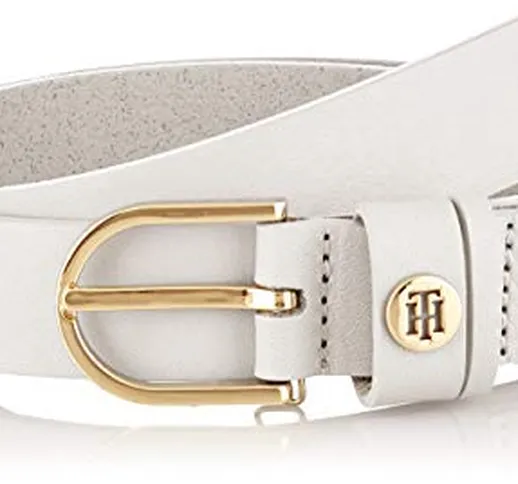 Tommy Hilfiger Classic 2.5 Cintura, Bianco, 90 cm Donna