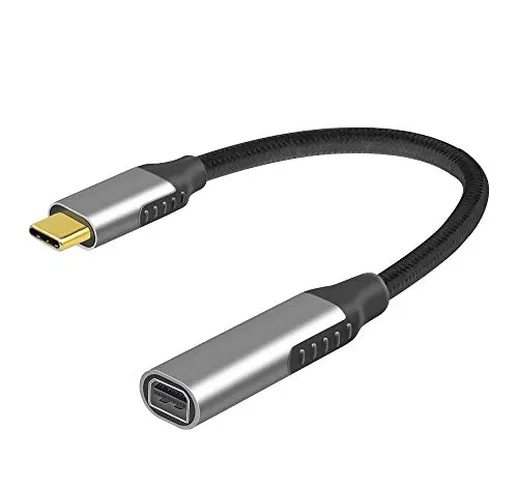 Sicotool USB C (Source Port) to Mini DisplayPort Adapter Type C(Thunderbolt 3) to Mini DP...