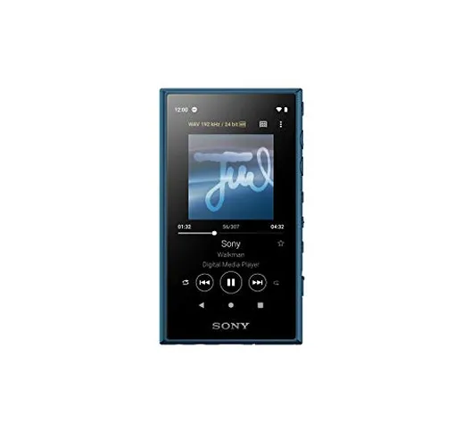 Sony NW-A105 - Lettore musicale Walkman Android 16GB con Display touch 3,6", Hi-Res Audio,...