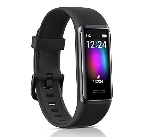 LATEC Fitness Tracker, Smartwatch Orologio con Alexa Integrato Impermeabile 5 ATM di Sport...