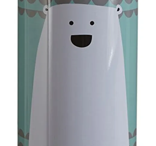 Premier Housewares Bertie l'orso polare soldi, latta, verde, 10 x 10 x 15 cm