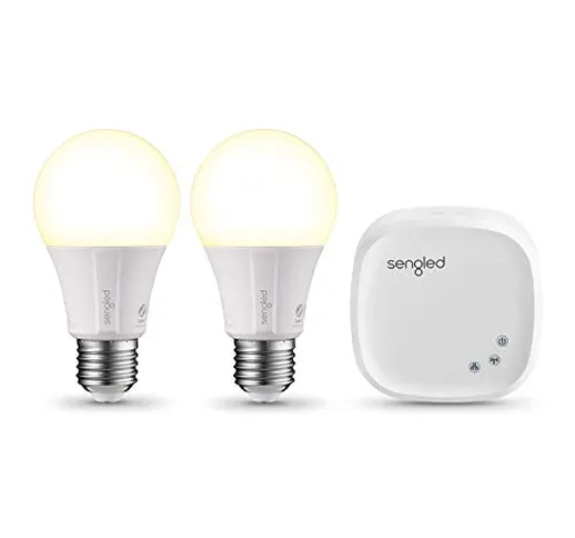 Sengled Element Classic Smart Lampadina a LED E27 8.5 W, Compatibile con Alexa e Google Ho...
