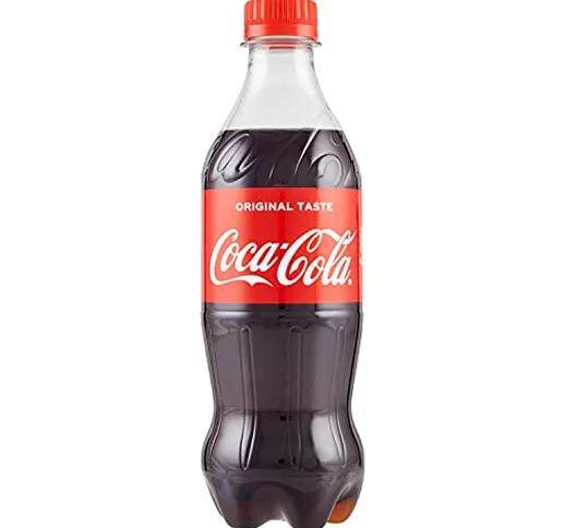 24 BOTTIGLIE COCA COLA ORIGINAL TASTE 450 ML BIBITA FRIZZANTE BEVANDA CLASSICA