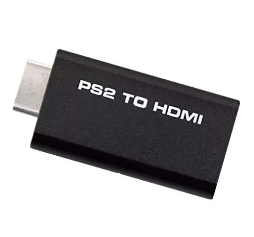 Goldoars PS2 a HDMI Convertitore Adattatore audio video Sony Playstation 2 a HDMI, con Usc...