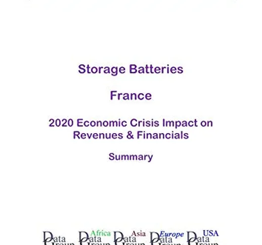 Storage Batteries France Summary: 2020 Economic Crisis Impact on Revenues & Financials (En...