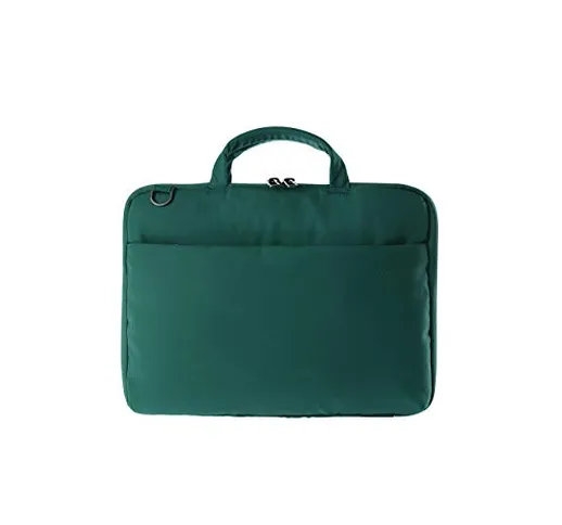 Tucano - Borsa Slim per Laptop Fino a 14", Compatibile con MacBook 13", Dotata di scocca s...