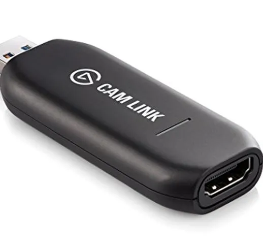 Elgato 10 GAC9901 Cam Link – Adattatore per acquisizione video – USB 3.0 – (Gaming > Gamin...