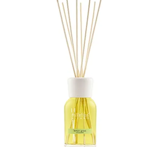 Millefiori Milano diffusore di fragranza per Ambienti | Lemon Grass | 250 ml di fragranza