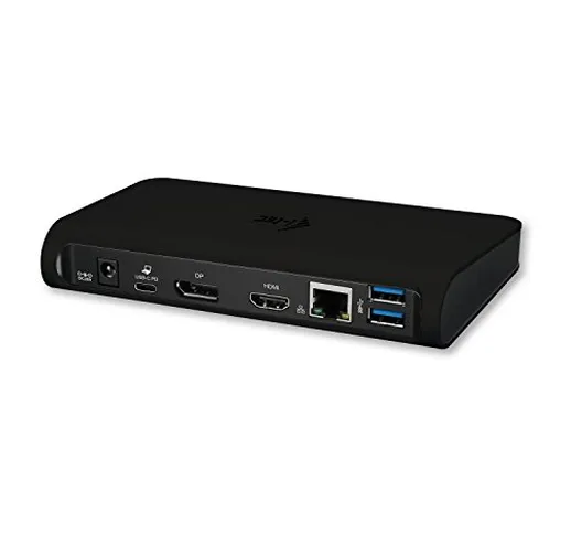 i-tec USB-C Doppio Display MST Docking Station 1x HDMI 1x Display Port 1x GLAN 3x USB-A 3....
