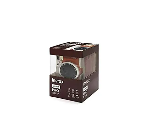Fujifilm – Pack Instax mini 90 marrone + 1 custodia + 1 pellicola Instax Mini (10 facciate...