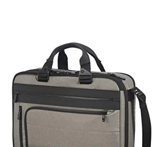 Samsonite Cityvibe 2.0-3 Way Borsa porta PC espandibile, 41 cm, 19 L, Grigio (Ash Grey)